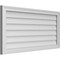 Ekena Millwork Vertical Surface Mount PVC Gable Vnt: Non-Functional, w/2"W x 1-1/2"H, Brickmould Frame, 40"W x 20"H GVPVE40X2002SN - alternate 3